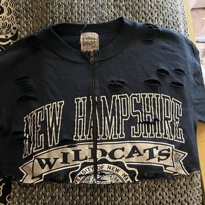 LF UNH cropped sweatshirt